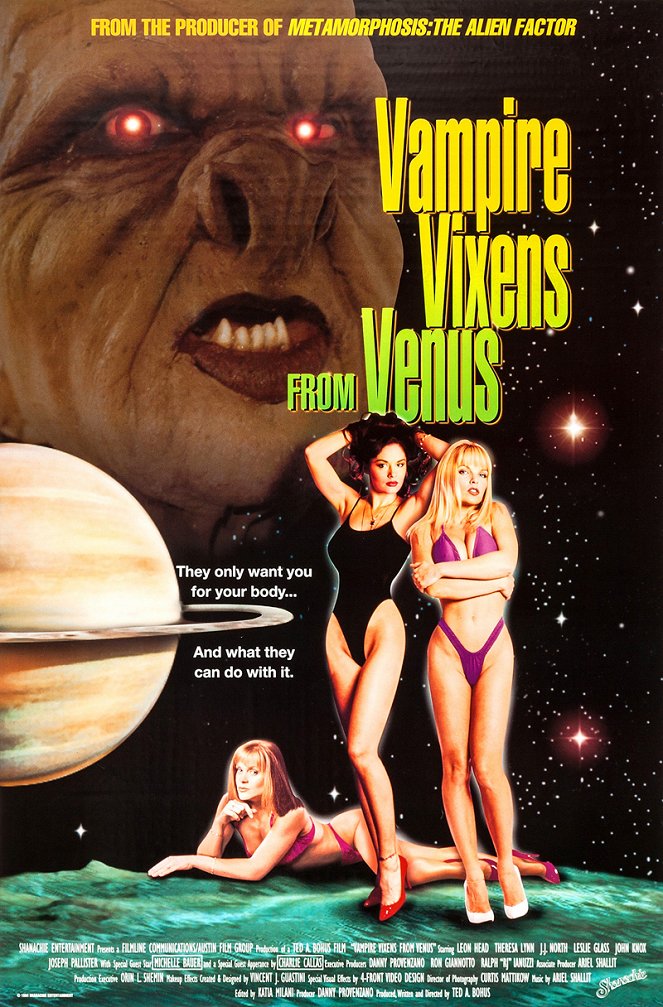 Vampire Vixens from Venus - Julisteet