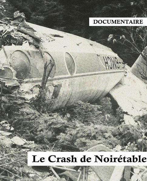 Havárie letadla u Noiretable - Plakáty