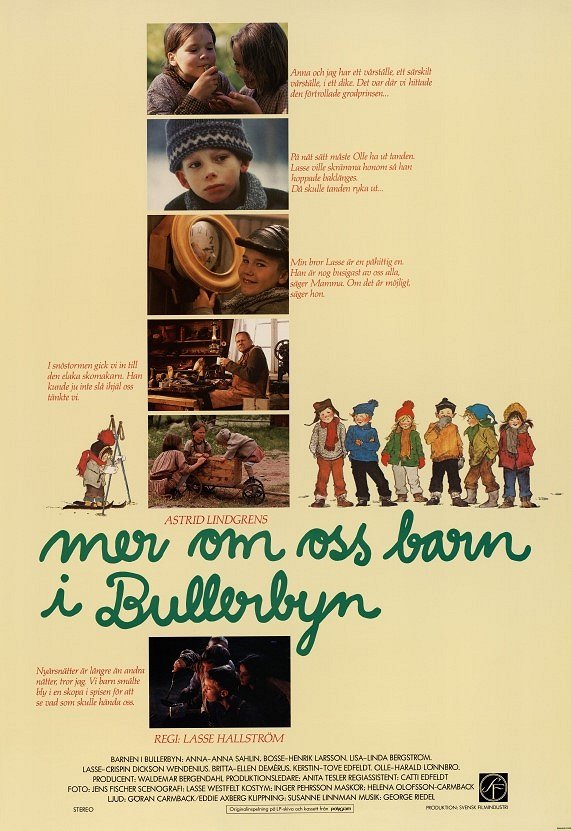 Mer om oss barn i Bullerbyn - Affiches