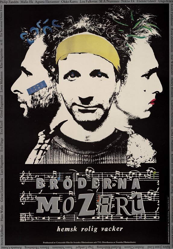 Bröderna Mozart - Affiches
