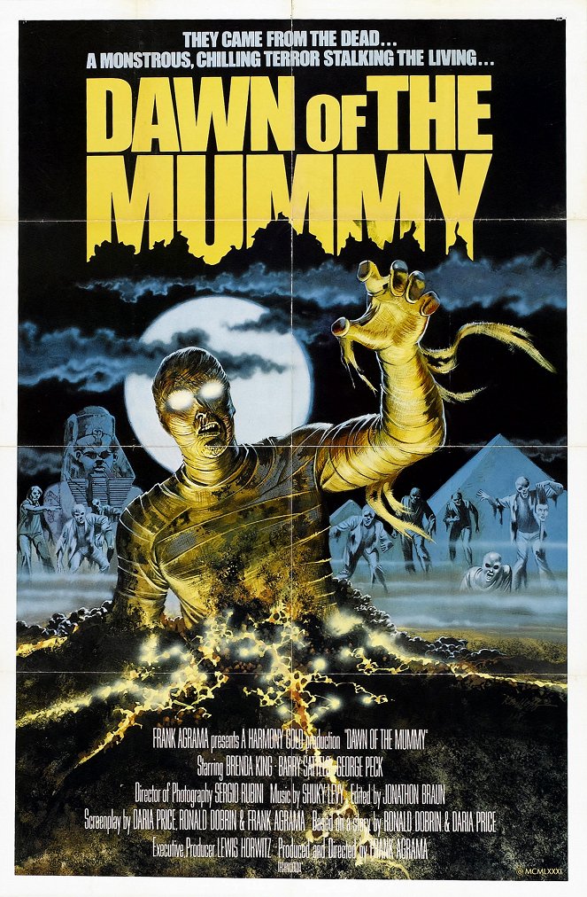 Dawn of the Mummy - Plakaty