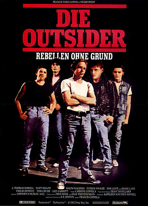 The Outsiders: The Complete Novel - Plakate