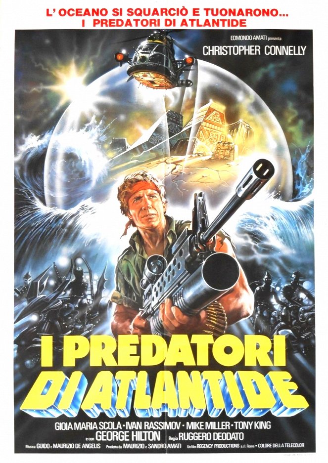 I predatori di Atlantide - Plakate