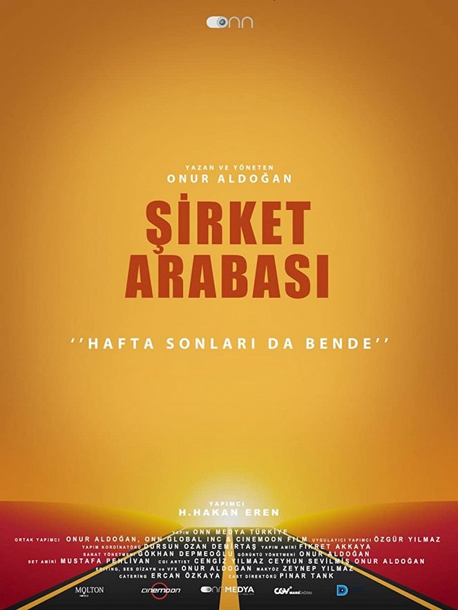 Şirket Arabası - Plakátok