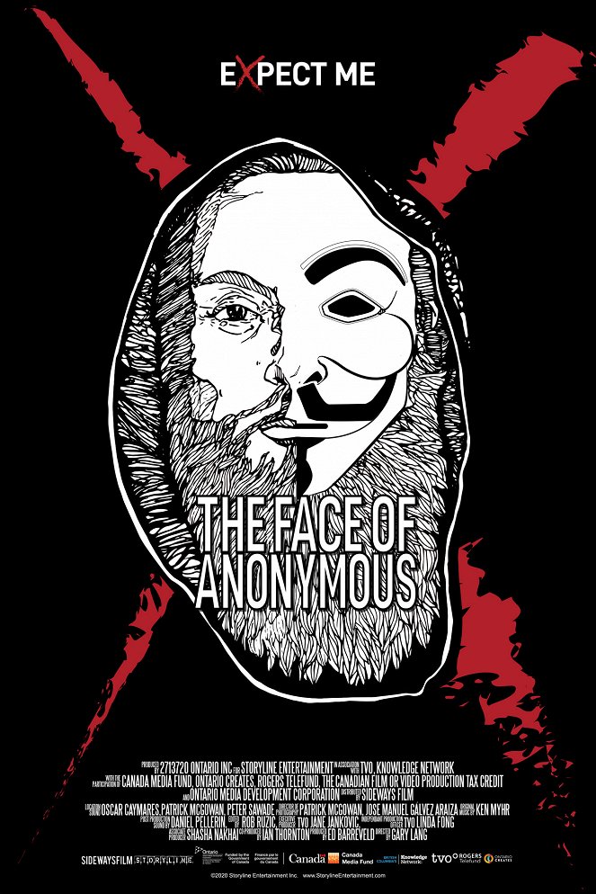 The Face of Anonymous - Plakátok