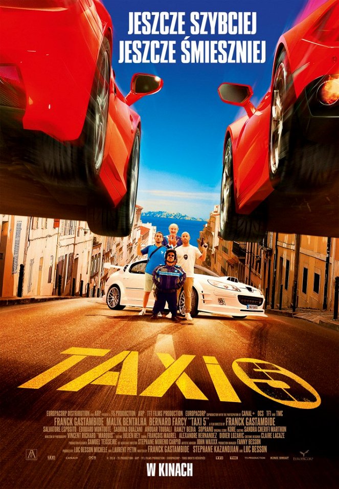 Taxi 5 - Plakaty