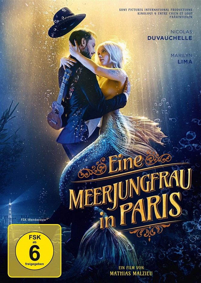 Eine Meerjungfrau in Paris - Plakate