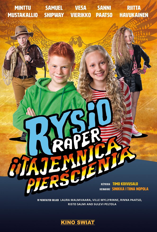 Rysio Raper i tajemnica pierścienia - Plakaty