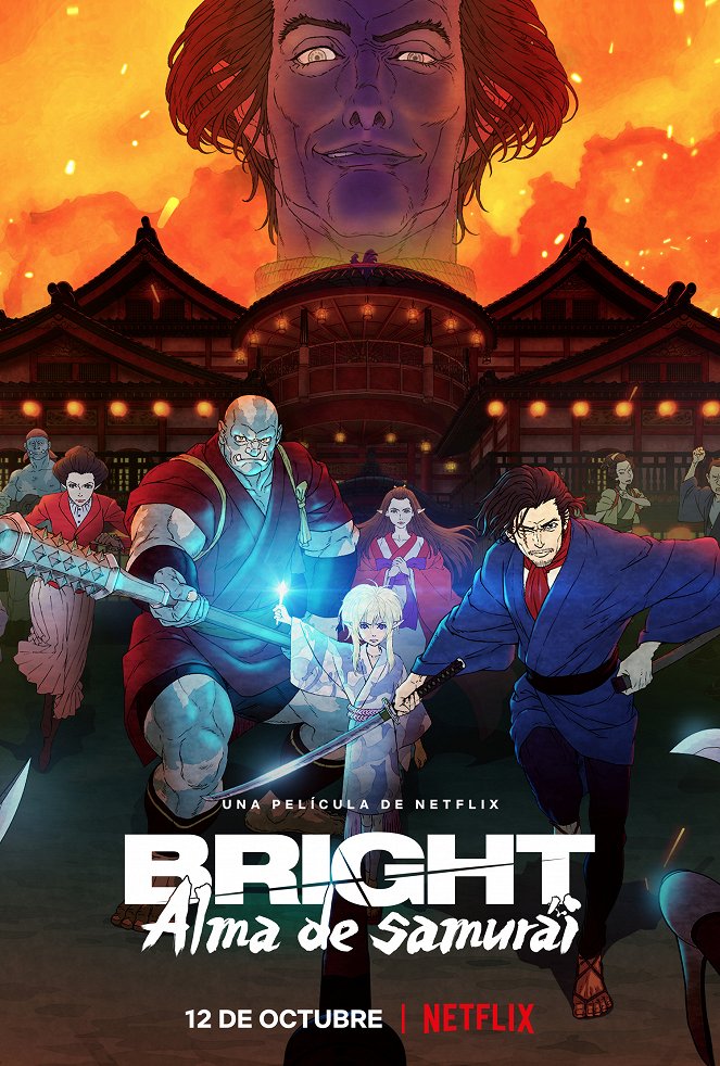 Bright: Alma de samurái - Carteles
