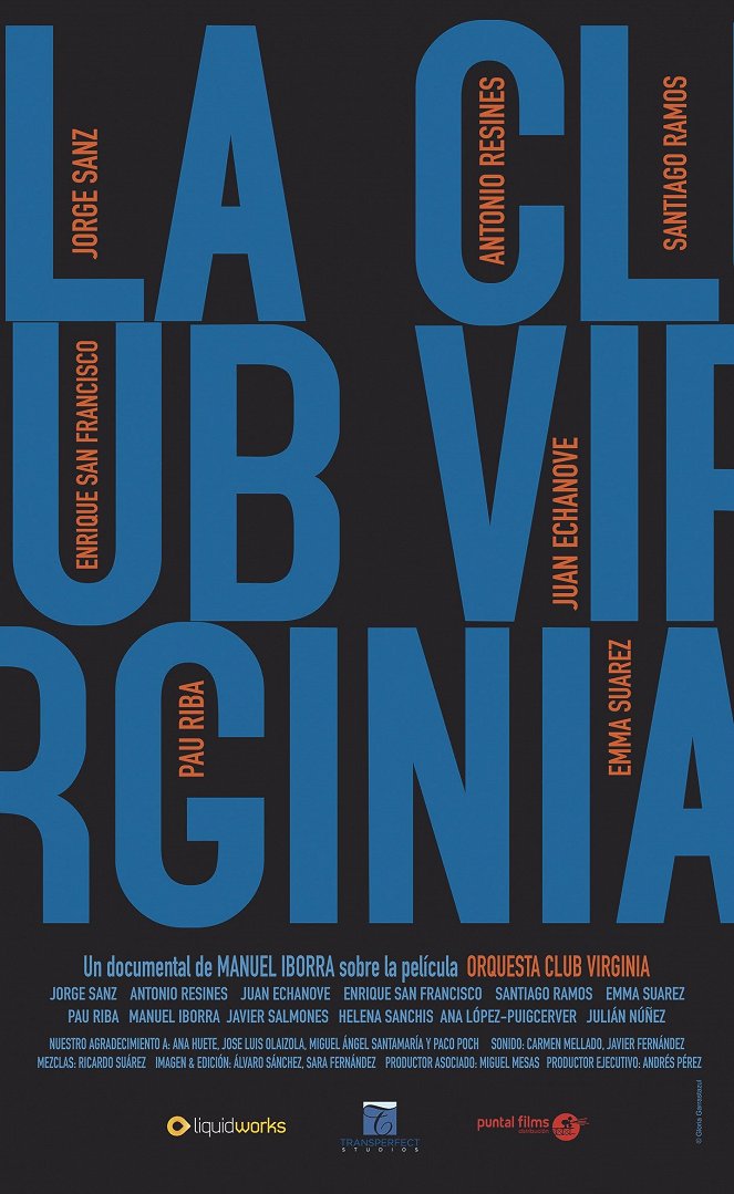 La club Virginia - Plakátok