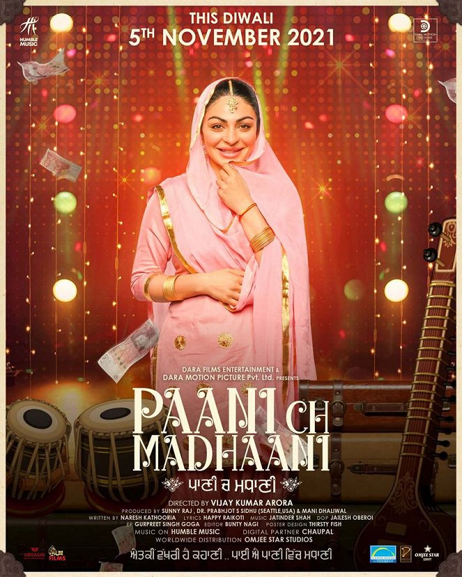 Paani Ch Madhaani - Carteles