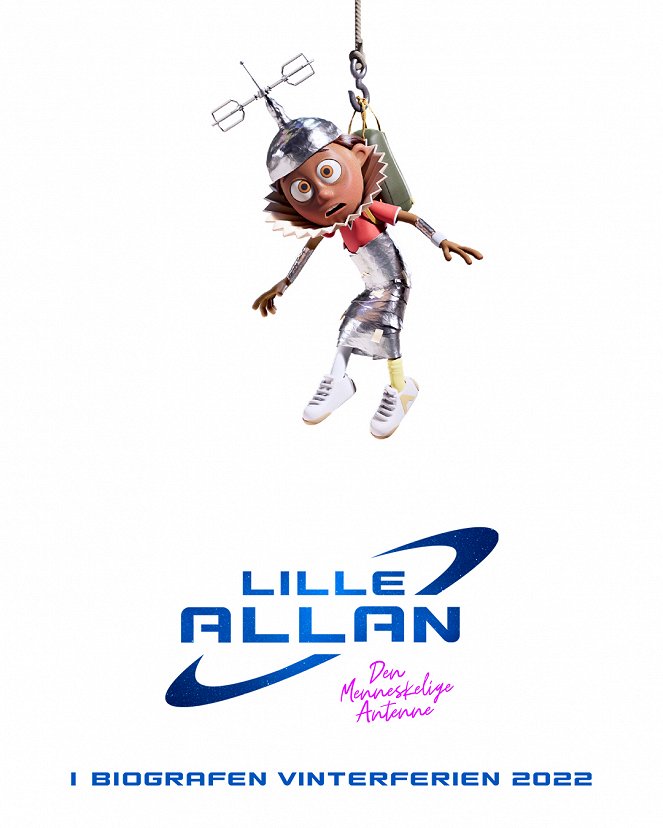 Lille Allan - den menneskelige antenne - Julisteet