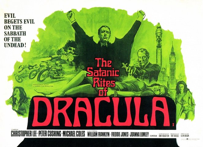 The Satanic Rites of Dracula - Plakate