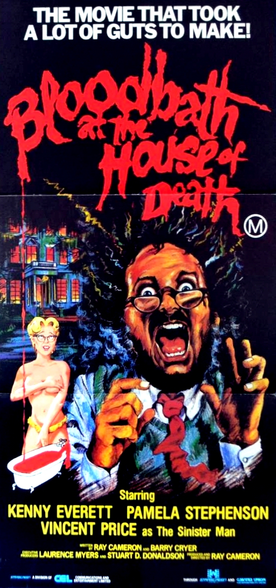 Bloodbath at the House of Death - Posters