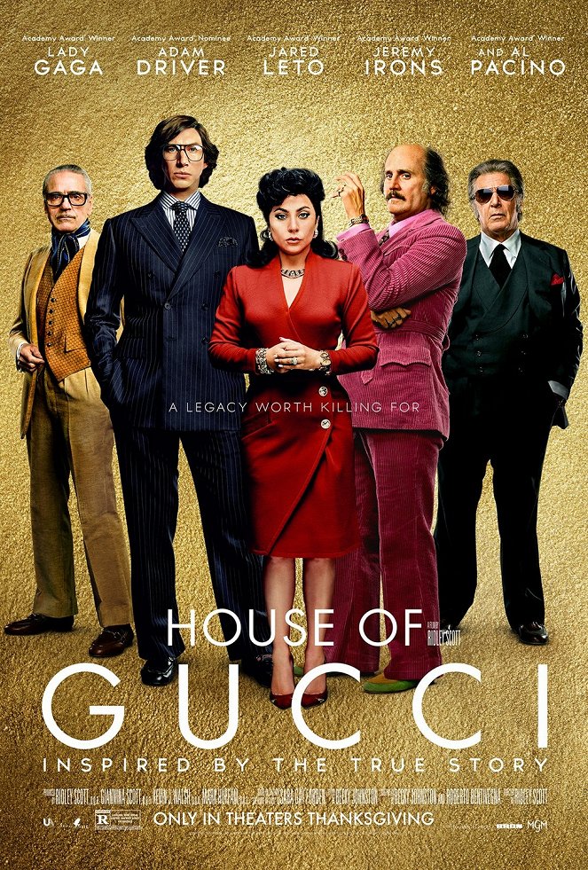 A Gucci-ház - Plakátok