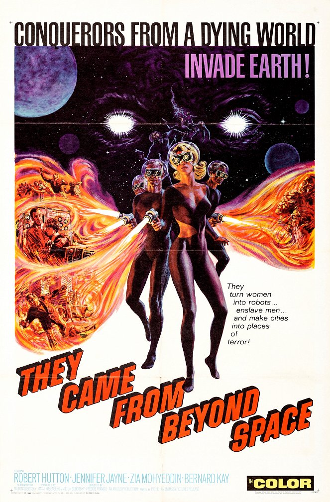 They Came From Beyond Space - Posters