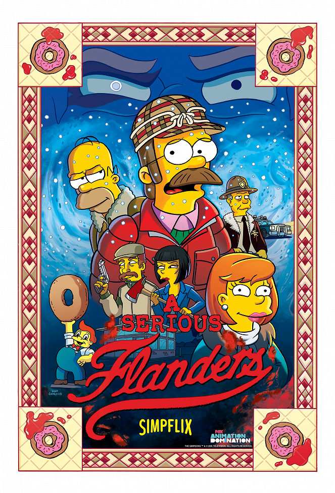 The Simpsons - Season 33 - The Simpsons - A Serious Flanders: Part 1 - Posters