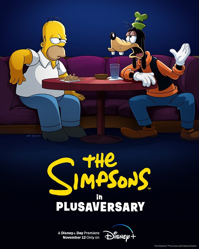The Simpsons in Plusaversary - Posters