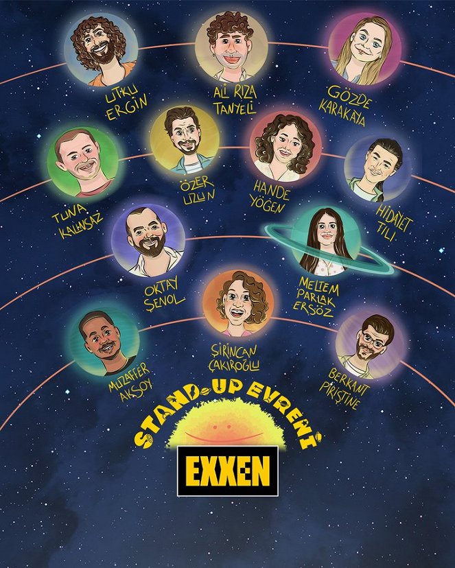Stand-Up Evreni - Posters