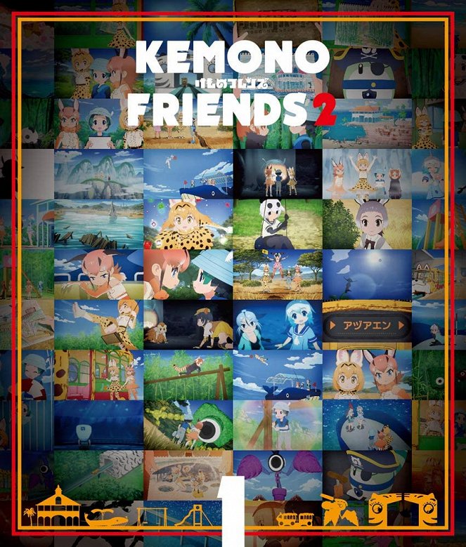 Kemono Friends - Season 2 - Affiches