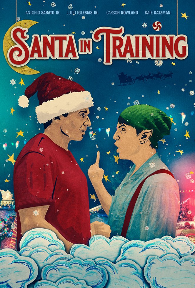 Santa in Training - Plakate