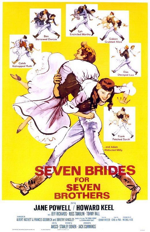 Sedm nevěst pro sedm bratrů - Plakáty