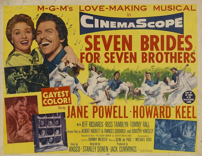 Eine Braut für sieben Brüder - Plakate