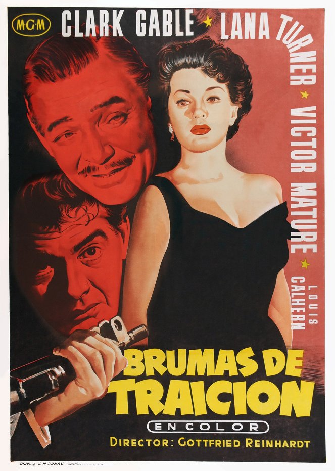 Brumas de traición - Carteles