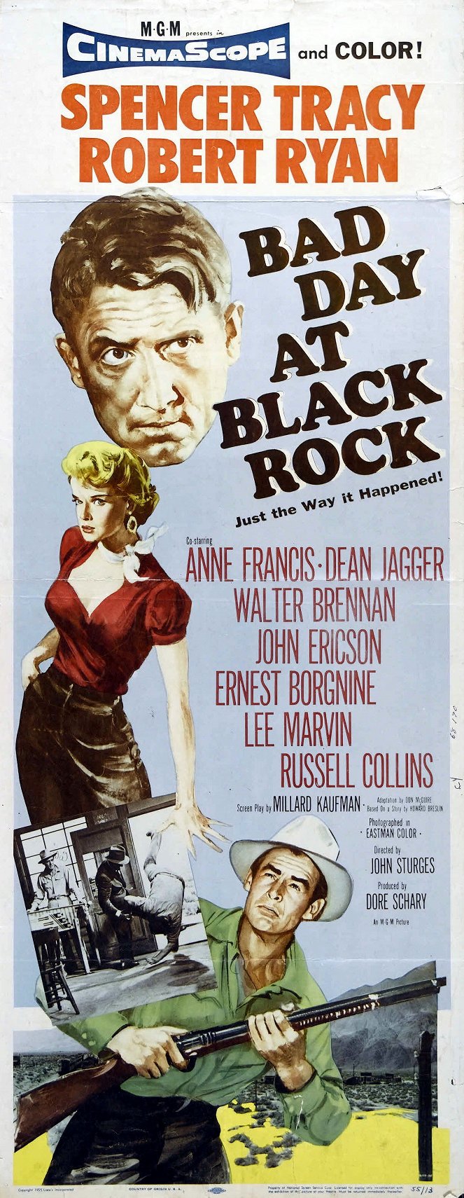 Een kwade dag voor Black Rock - Posters