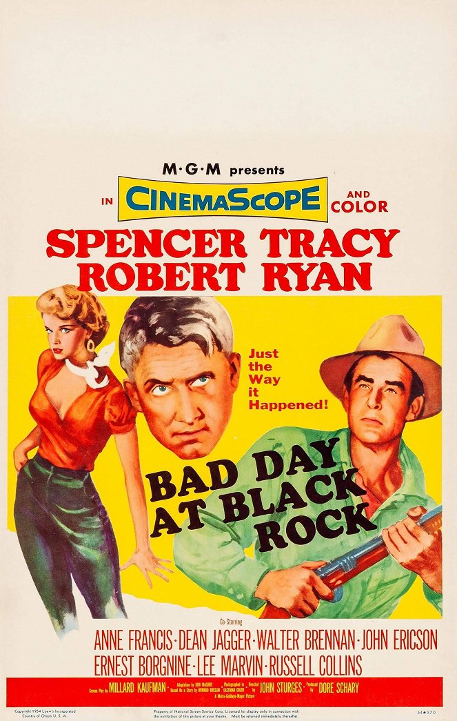 Bad Day at Black Rock - Posters