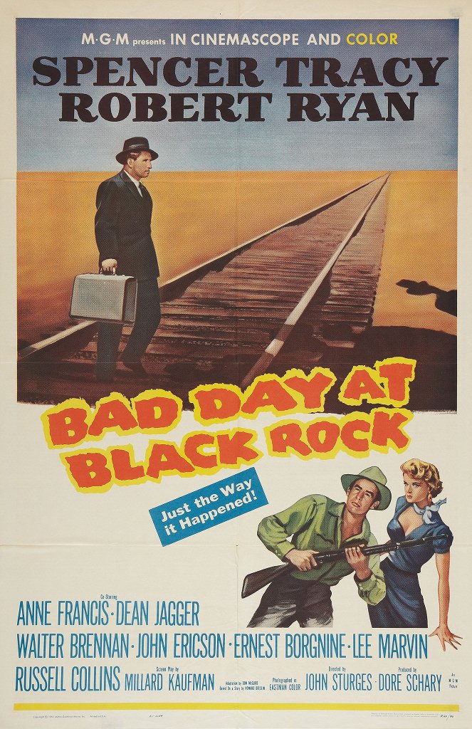 Rossz nap Black Rocknál - Plakátok