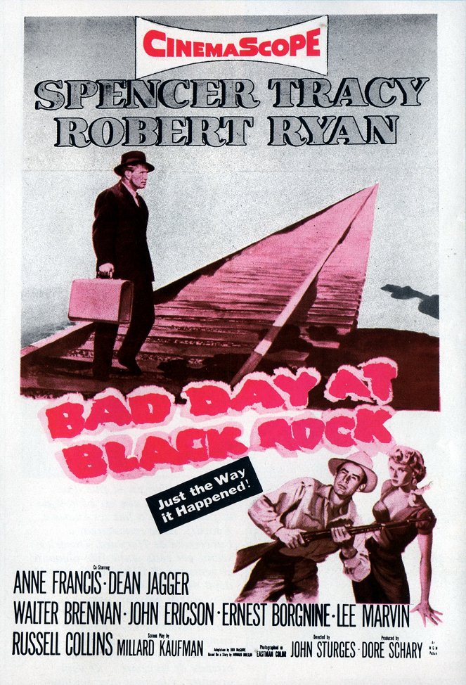 Černý den v Black Rock - Plakáty