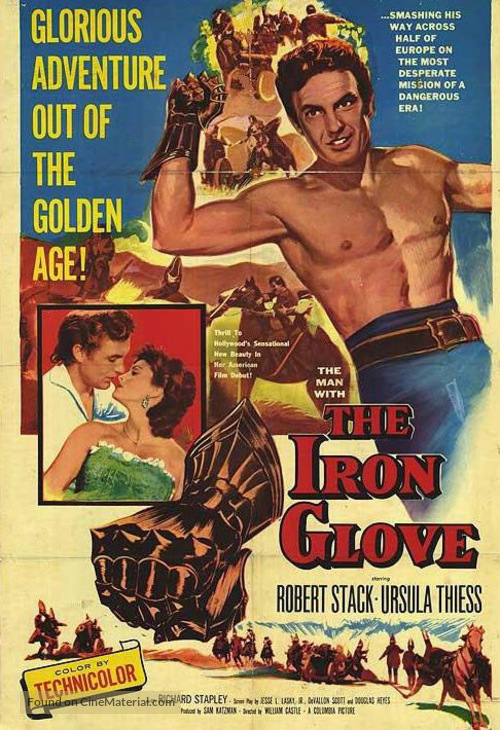 The Iron Glove - Posters