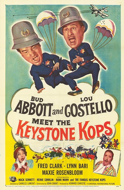 Abbott and Costello Meet the Keystone Kops - Affiches
