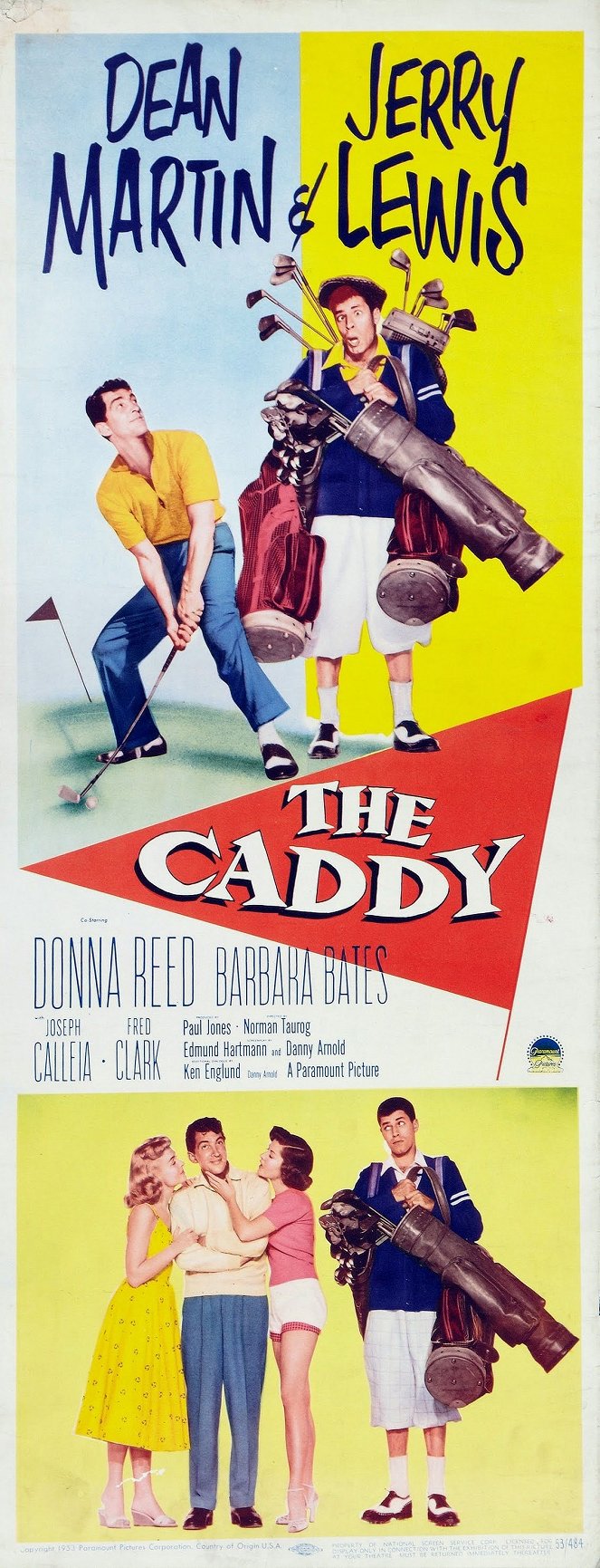 The Caddy - Posters