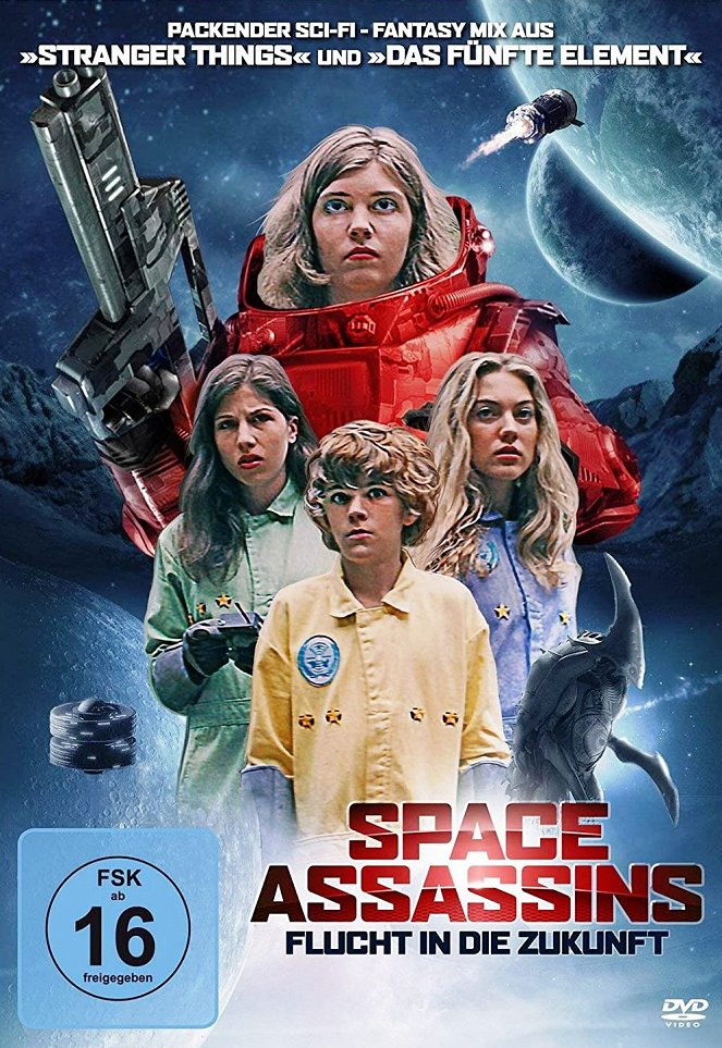 Space Assassins - Flucht in die Zukunft - Plakate