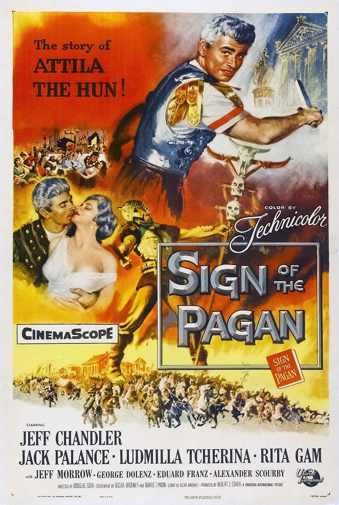 Sign of the Pagan - Posters