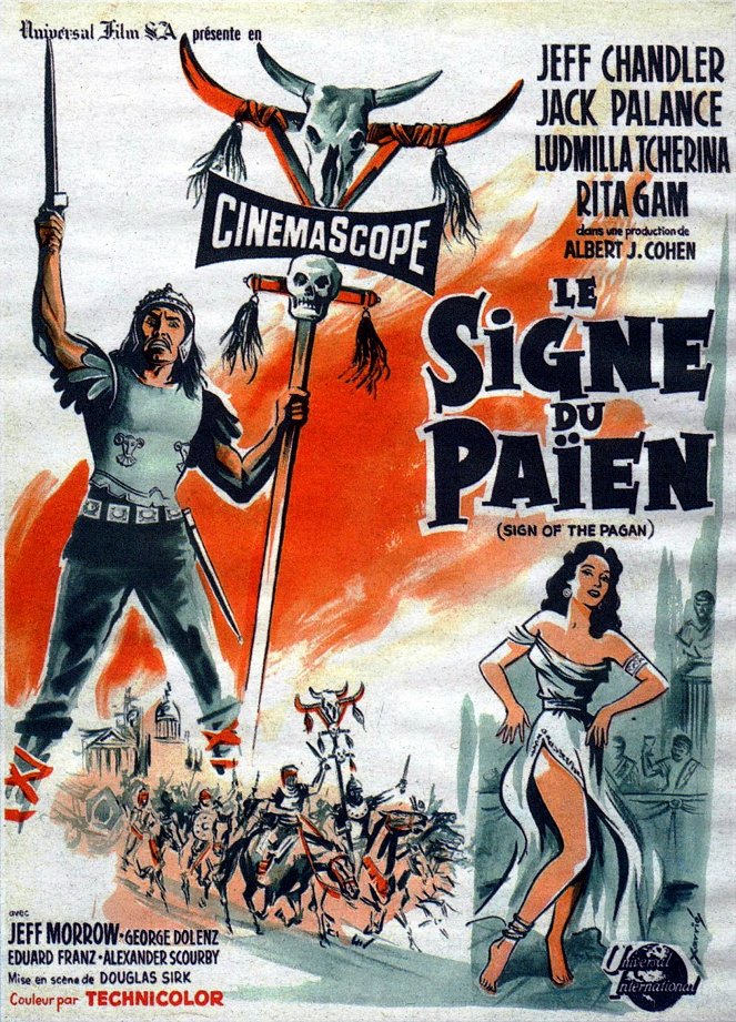 Sign of the Pagan - Affiches