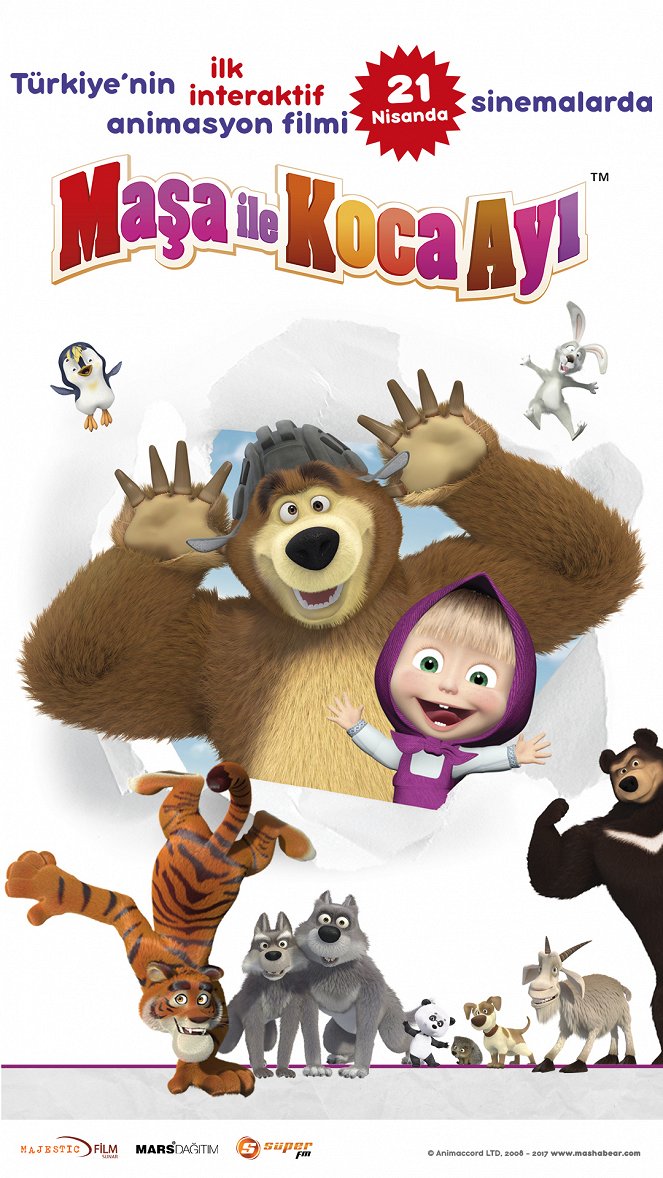 Masha and the Bear on the Big Screen - Posters