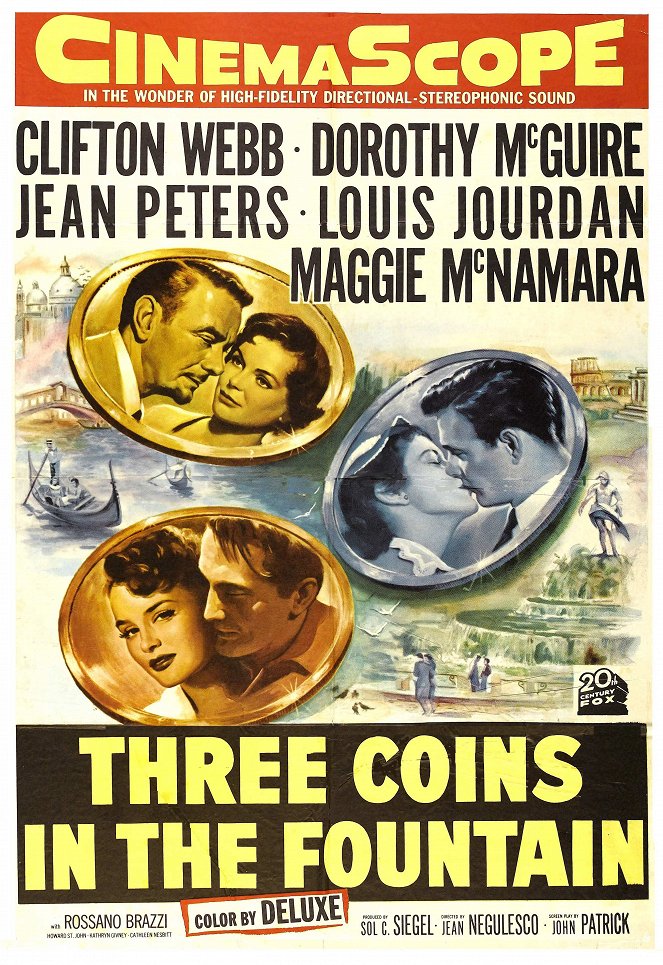 Three Coins in the Fountain - Plagáty