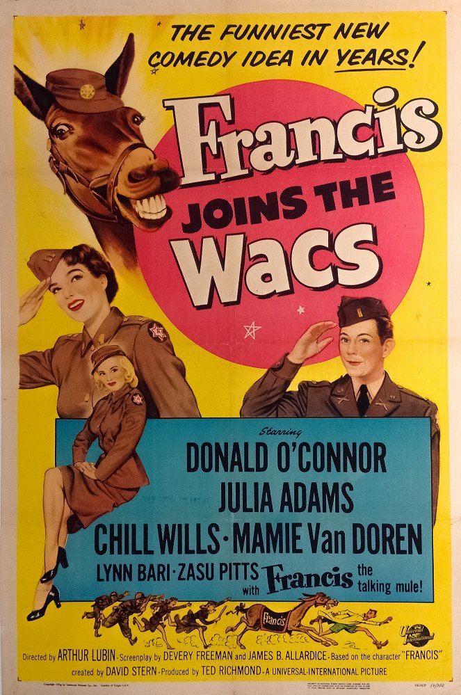 Francis Joins the WACS - Plakaty