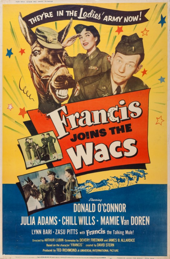 Francis Joins the WACS - Affiches