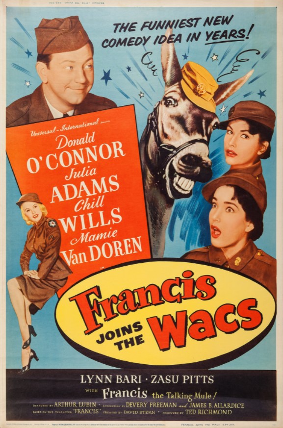 Francis Joins the WACS - Plakate