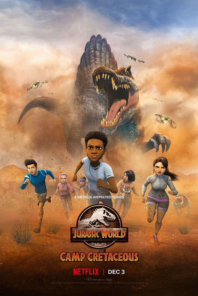 Jurassic World: Liitukauden leiri - Season 4 - Julisteet