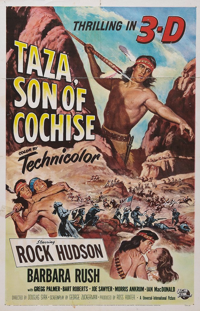 Taza, fils de Cochise - Affiches