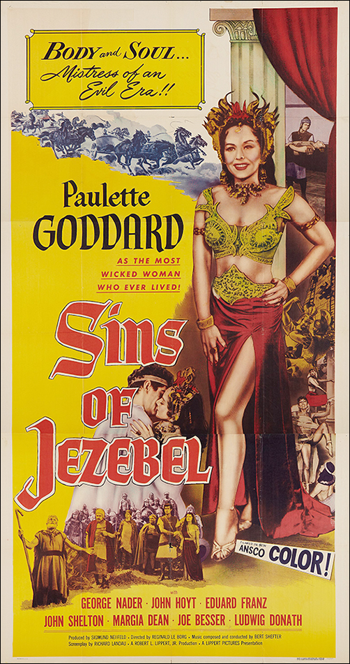 Sins of Jezebel - Plakátok