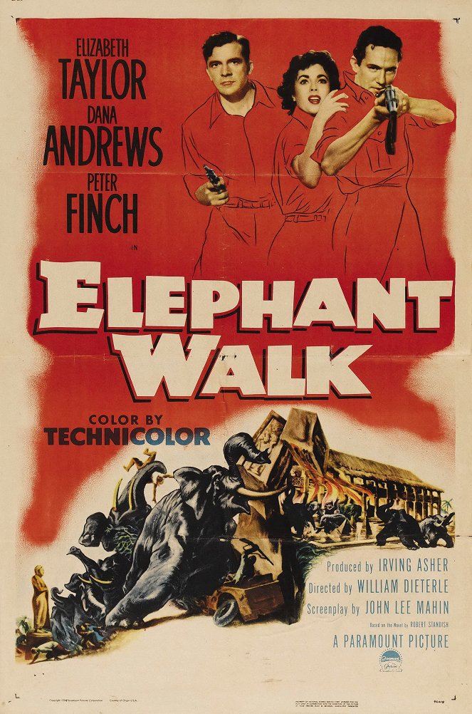 Elephant Walk - Plakaty
