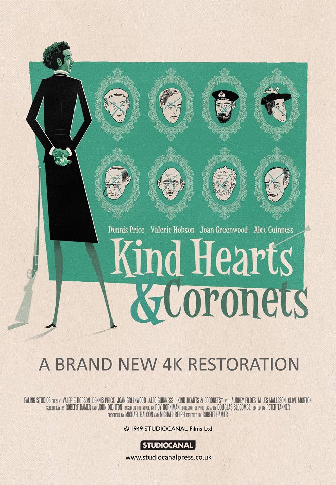 Kind Hearts and Coronets - Plakaty