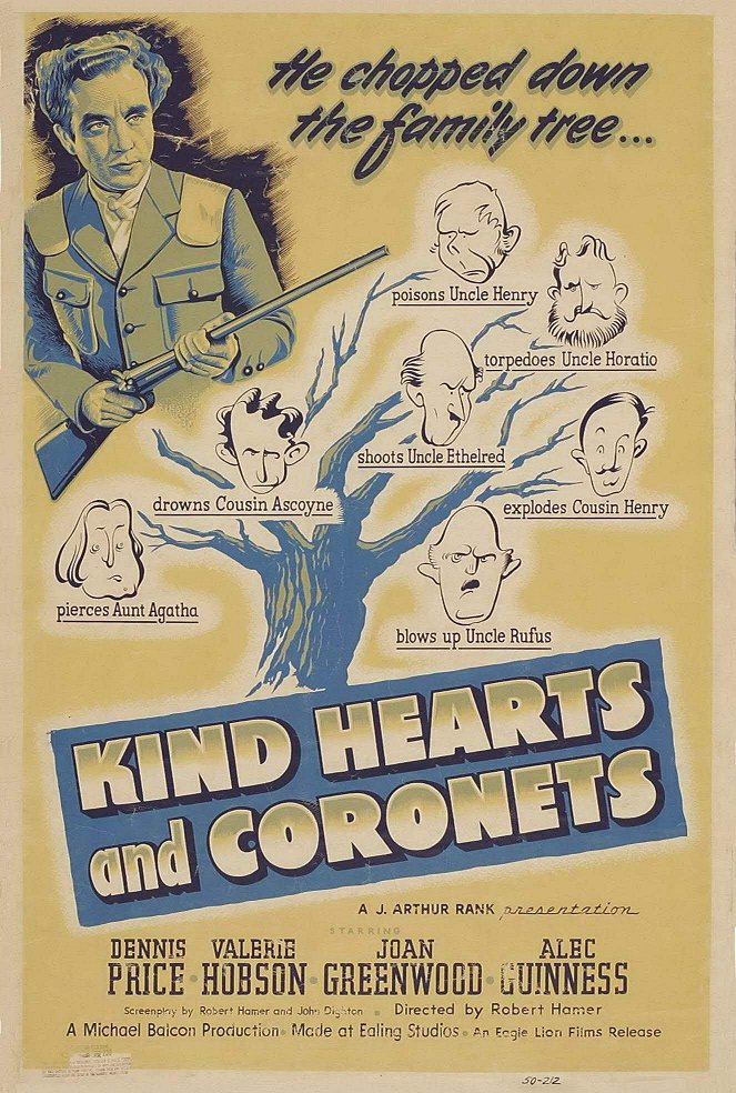 Kind Hearts and Coronets - Plakaty