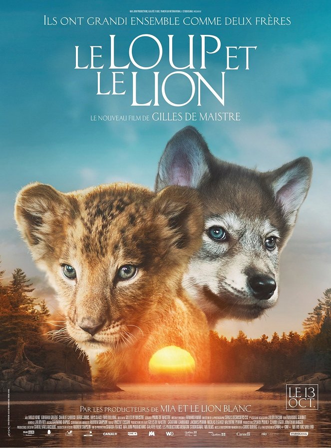 Le Loup et le lion - Posters